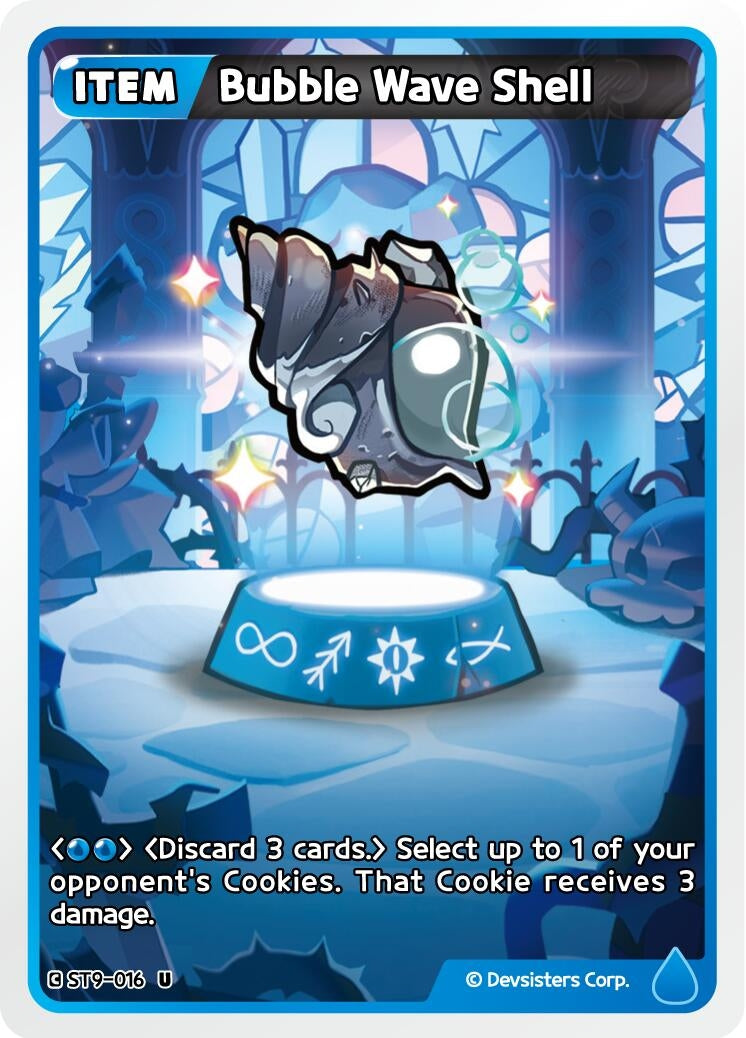 Image for Bubble Wave Shell (ST9-016) [Starter Deck Assortment 2: Legendary Cookie] - CookieRun: Braverse TCG