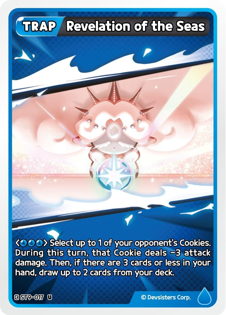 Image for Revelation of the Seas (ST9-017) [Starter Deck Assortment 2: Legendary Cookie] - CookieRun: Braverse TCG