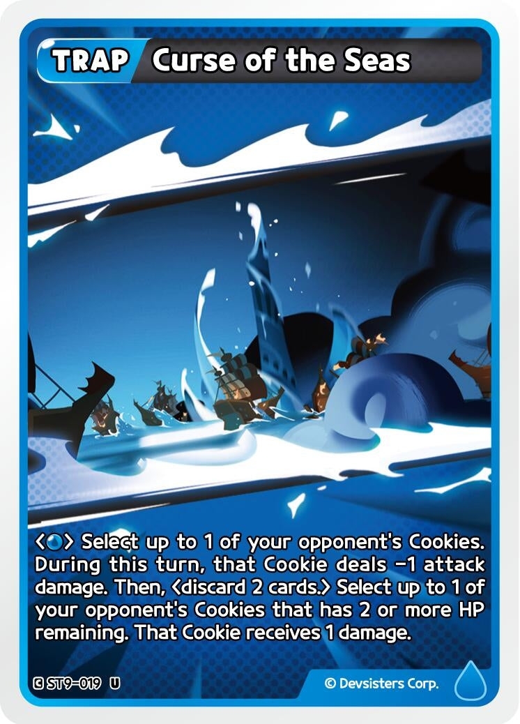 Image for Curse of the Seas (ST9-019) [Starter Deck Assortment 2: Legendary Cookie] - CookieRun: Braverse TCG