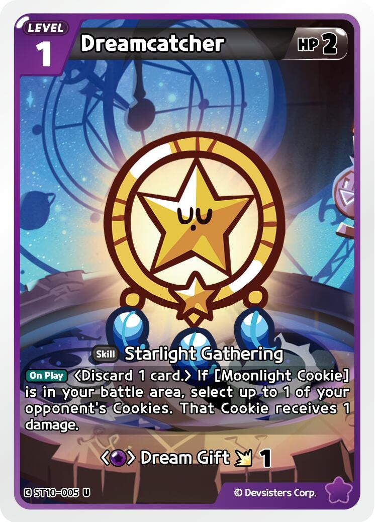Image for Dreamcatcher (ST10-005) [Starter Deck Assortment 2: Legendary Cookie] - CookieRun: Braverse TCG