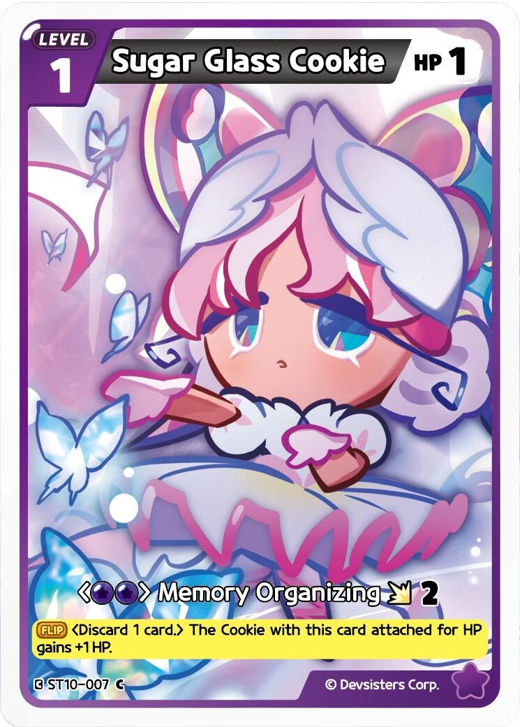 Image for Sugar Glass Cookie (ST10-007) [Starter Deck Assortment 2: Legendary Cookie] - CookieRun: Braverse TCG