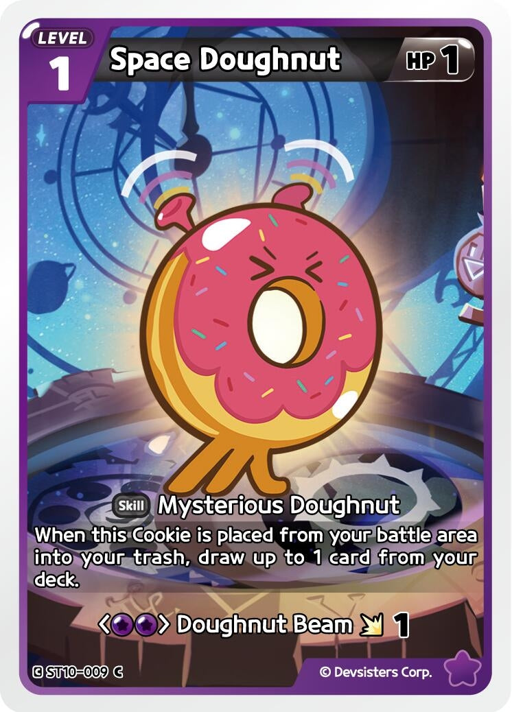 Image for Space Doughnut (ST10-009) [Starter Deck Assortment 2: Legendary Cookie] - CookieRun: Braverse TCG