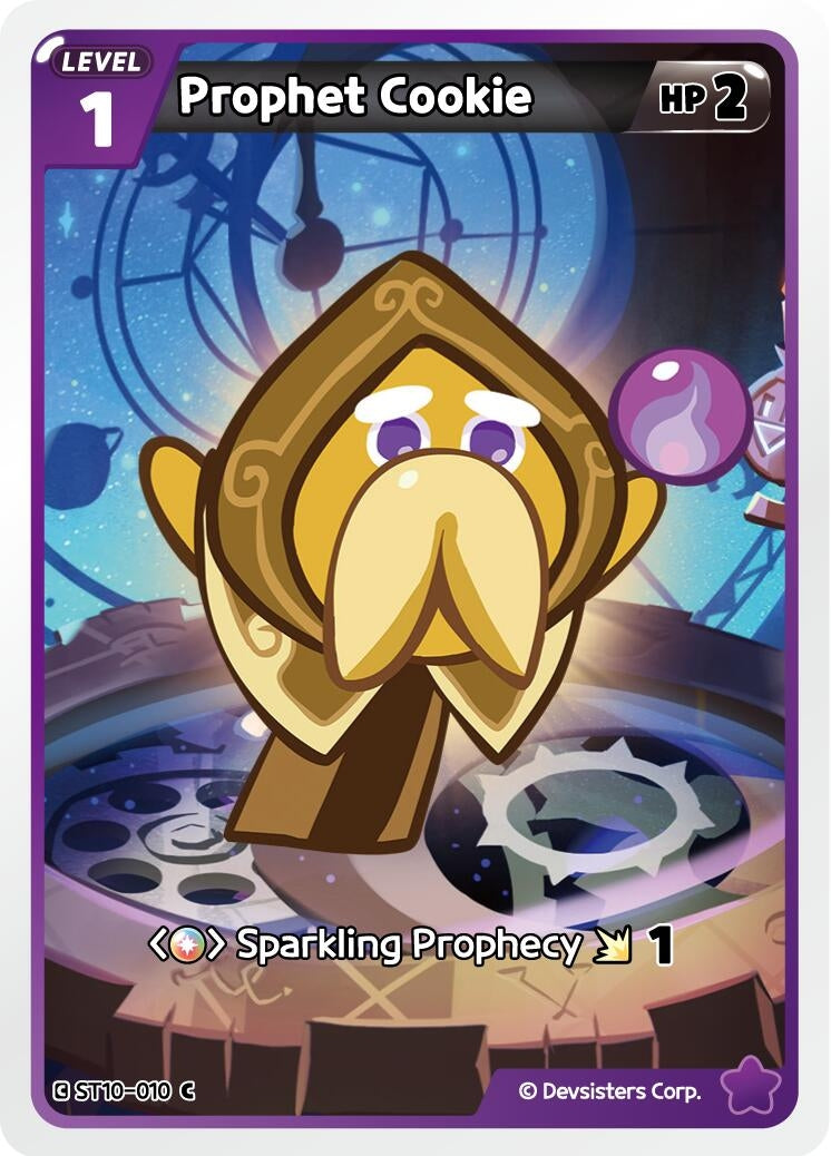 Image for Prophet Cookie (ST10-010) [Starter Deck Assortment 2: Legendary Cookie] - CookieRun: Braverse TCG