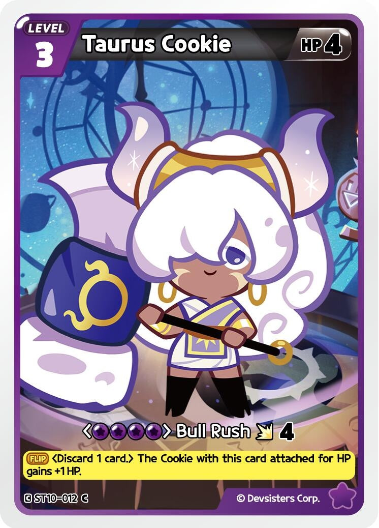 Image for Taurus Cookie (ST10-012) [Starter Deck Assortment 2: Legendary Cookie] - CookieRun: Braverse TCG