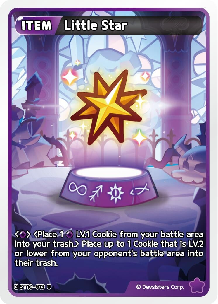Image for Little Star (ST10-013) [Starter Deck Assortment 2: Legendary Cookie] - CookieRun: Braverse TCG