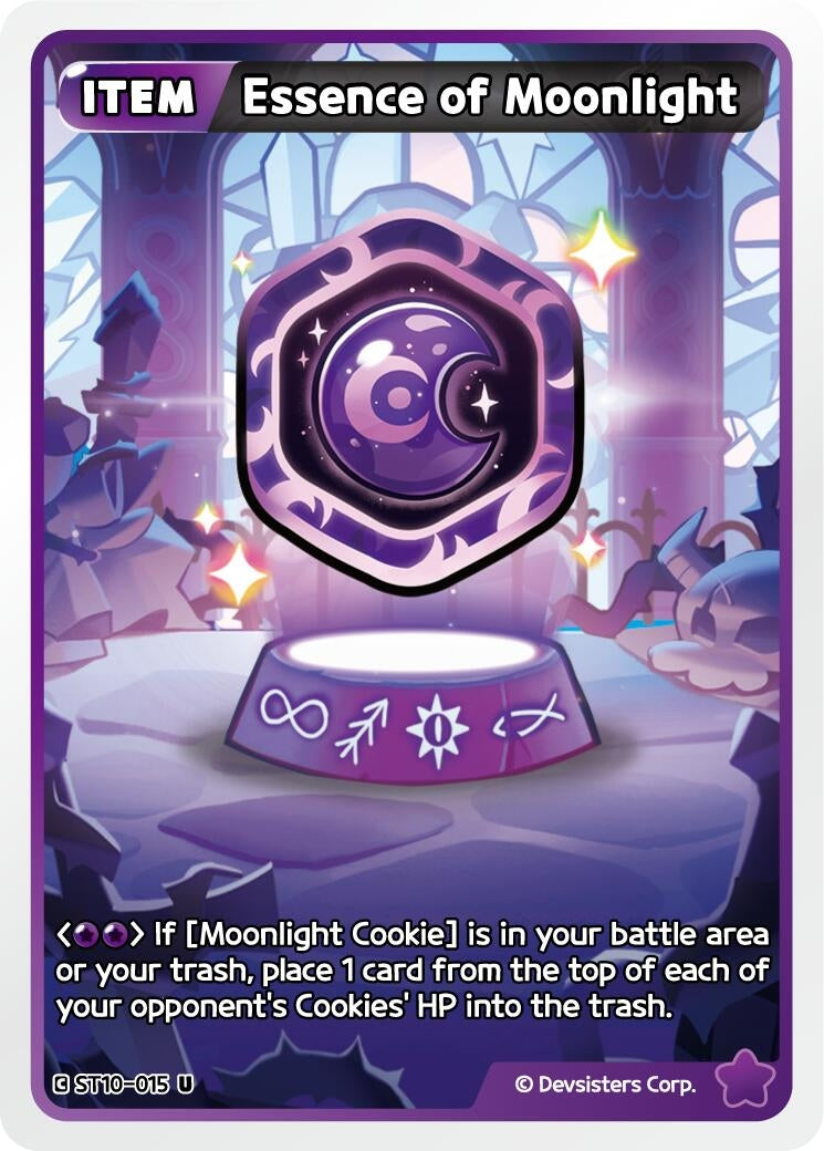 Image for Essence of Moonlight (ST10-015) [Starter Deck Assortment 2: Legendary Cookie] - CookieRun: Braverse TCG