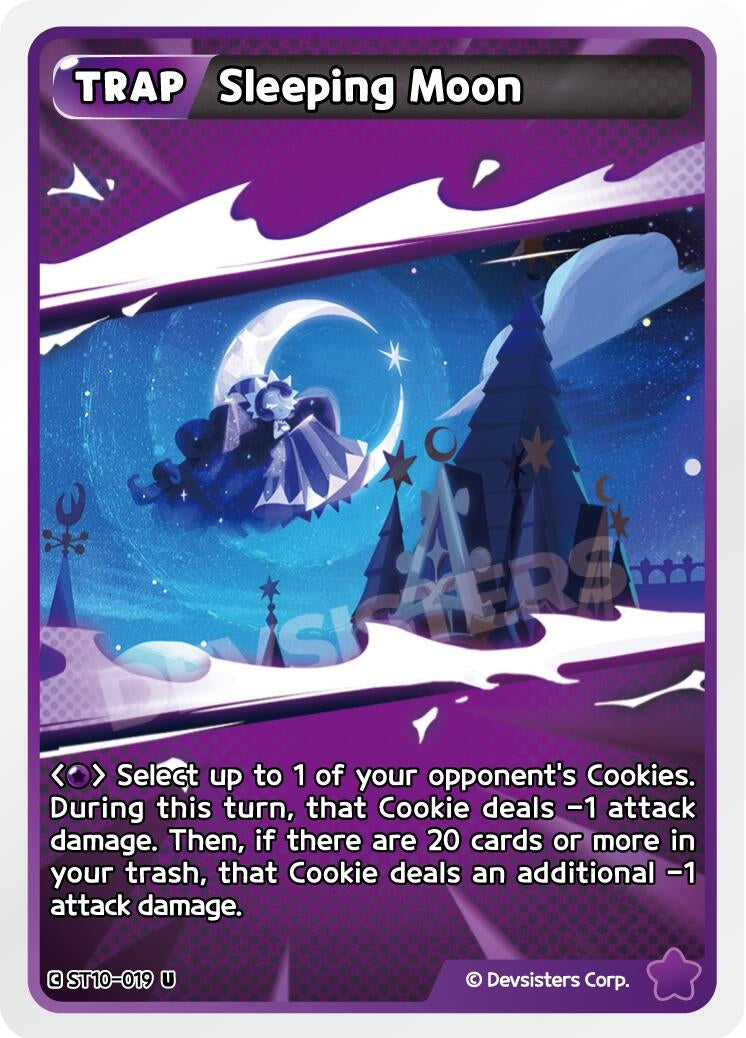 Image for Sleeping Moon (ST10-019) [Starter Deck Assortment 2: Legendary Cookie] - CookieRun: Braverse TCG