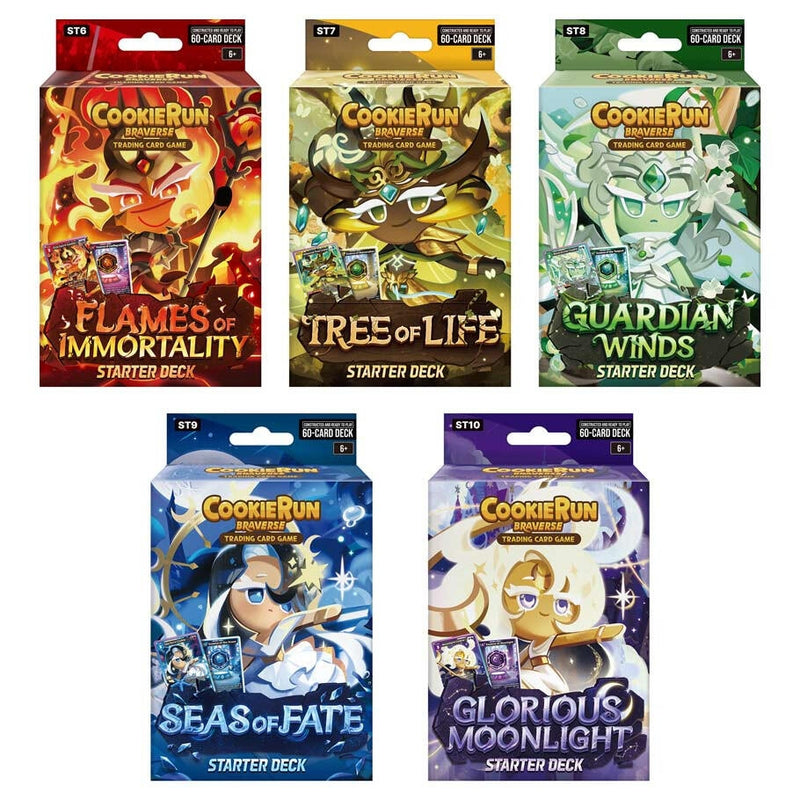 Image for Starter Decks Assortment 2: Legendary Cookie Display - CookieRun: Braverse TCG