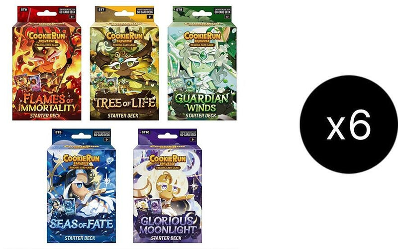 Image for Starter Decks Assortment 2: Legendary Cookie Display Case - CookieRun: Braverse TCG