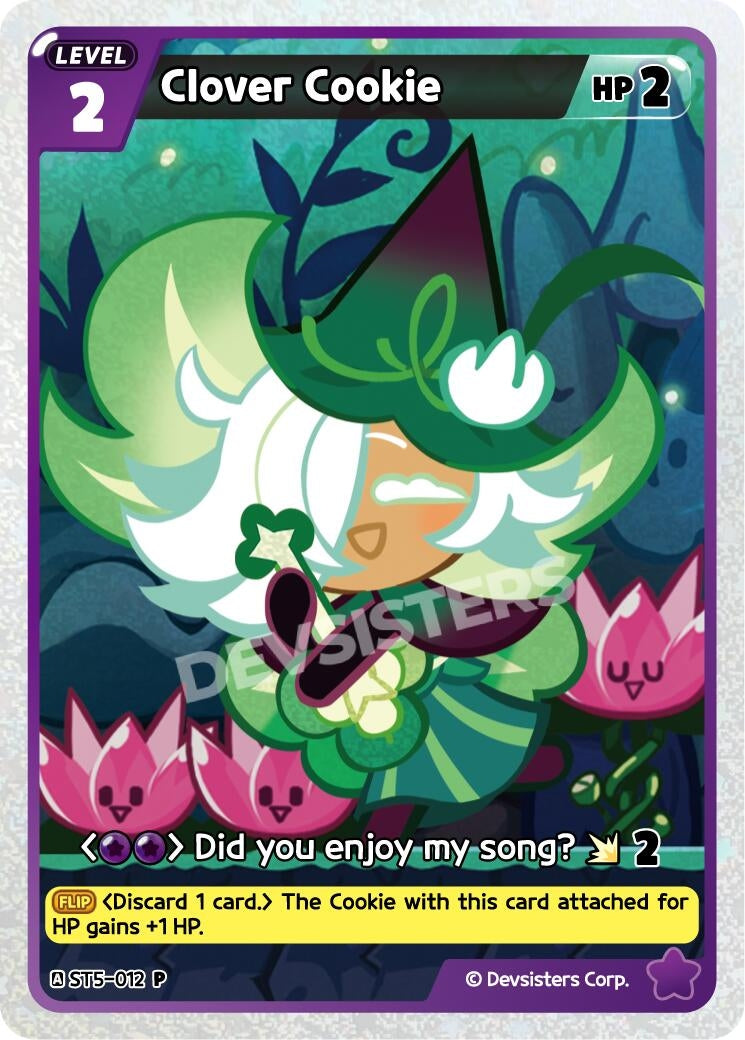 Image for Clover Cookie (ST5-012) [Promotion Cards] - CookieRun: Braverse TCG