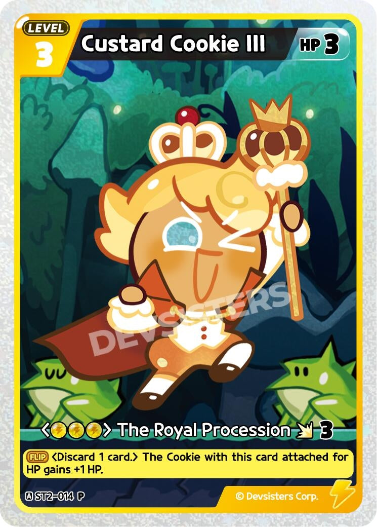 Image for Custard Cookie III (ST2-014) [Promotion Cards] - CookieRun: Braverse TCG