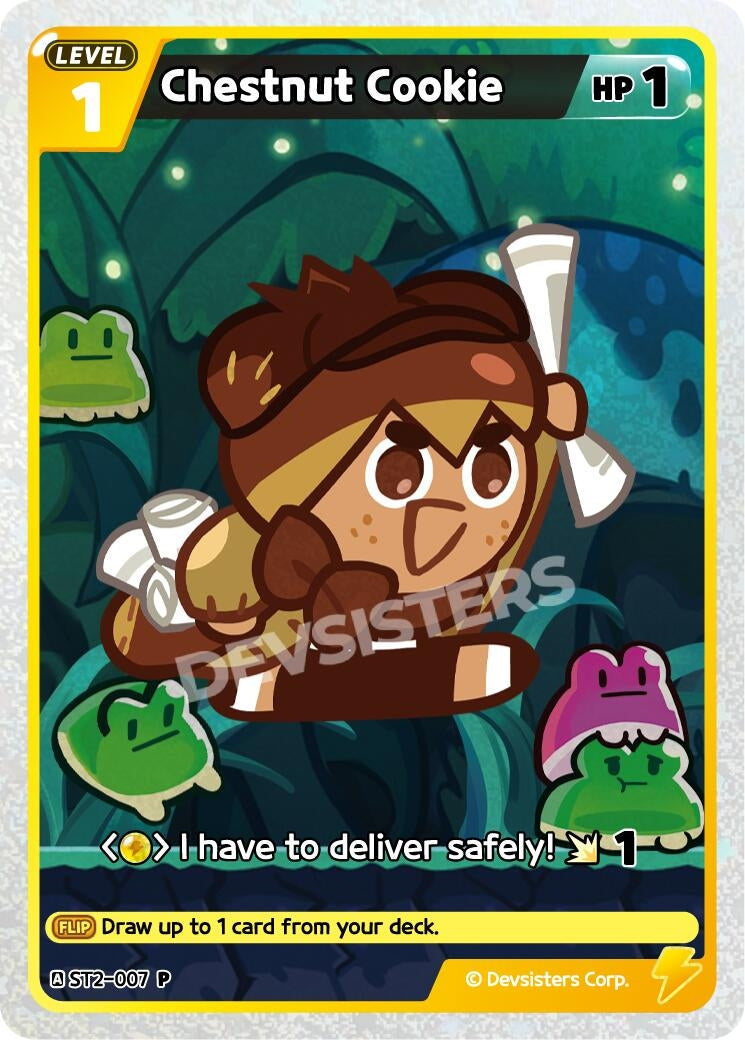 Image for Chestnut Cookie (ST2-007) (ST2-007) [Promotion Cards] - CookieRun: Braverse TCG