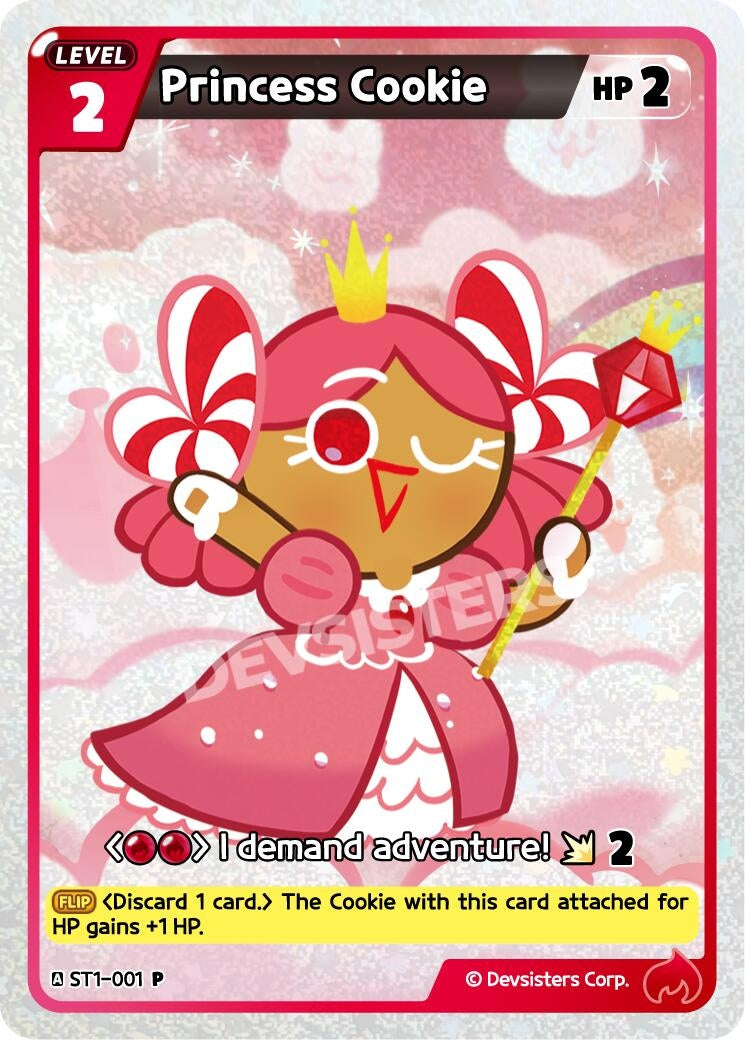 Image for Princess Cookie (ST1-001) [Promotion Cards] - CookieRun: Braverse TCG