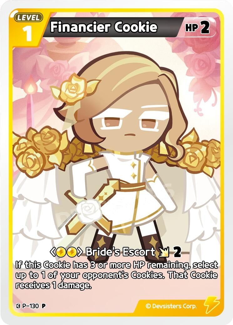 Image for Financier Cookie (P-130) [Promotion Cards] - CookieRun: Braverse TCG