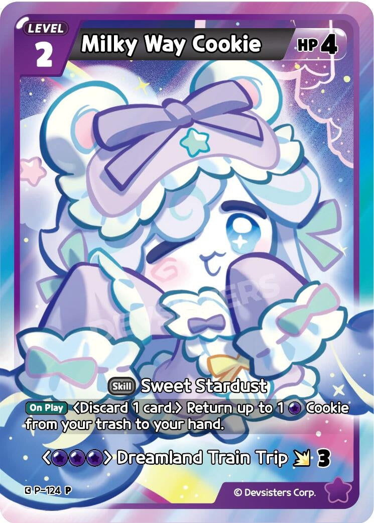 Image for Milky Way Cookie (124) (P-124) [Promotion Cards] - CookieRun: Braverse TCG
