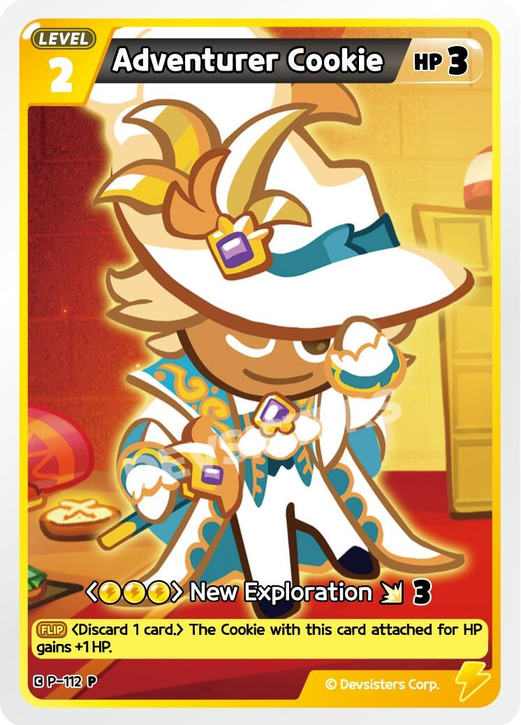 Image for Adventurer Cookie (112) (P-112) [Promotion Cards] - CookieRun: Braverse TCG