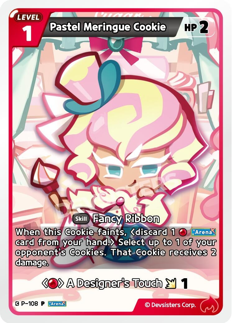 Image for Pastel Meringue Cookie (P-108) [Promotion Cards] - CookieRun: Braverse TCG
