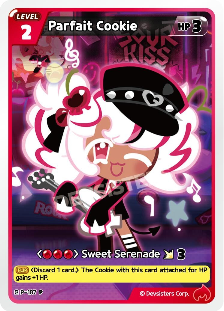 Image for Parfait Cookie (107) (P-107) [Promotion Cards] - CookieRun: Braverse TCG