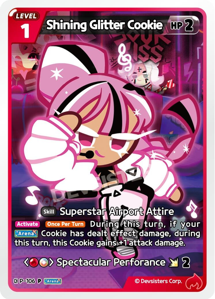 Image for Shining Glitter Cookie (P-106) [Promotion Cards] - CookieRun: Braverse TCG