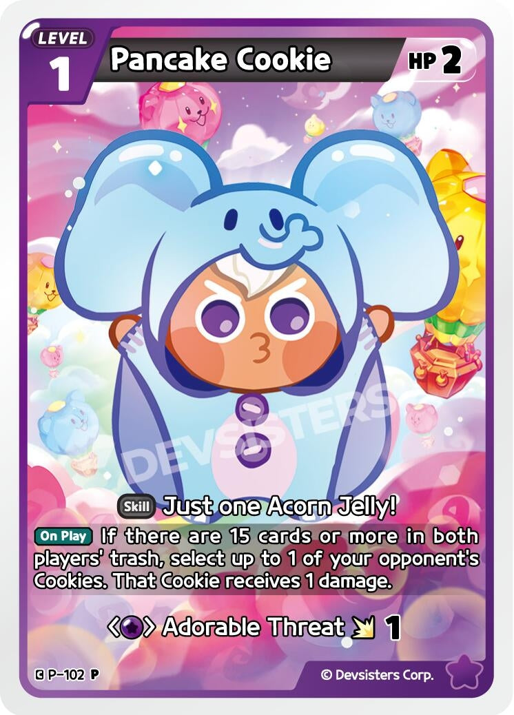 Image for Pancake Cookie (P-102) [Promotion Cards] - CookieRun: Braverse TCG
