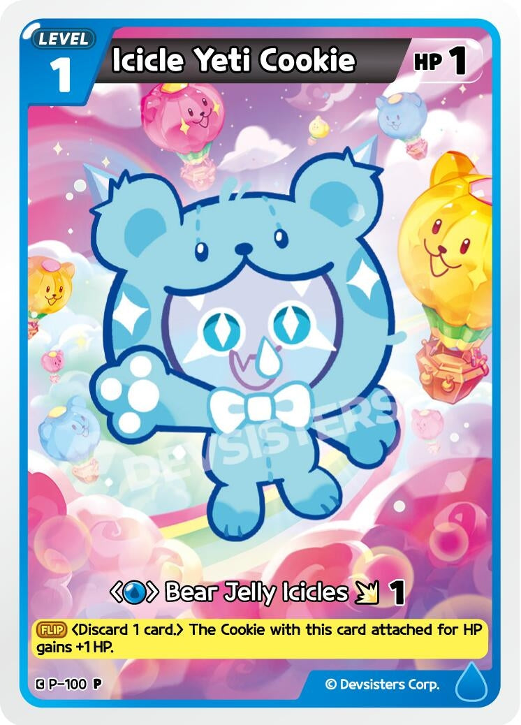 Image for Icicle Yeti Cookie (P-100) [Promotion Cards] - CookieRun: Braverse TCG