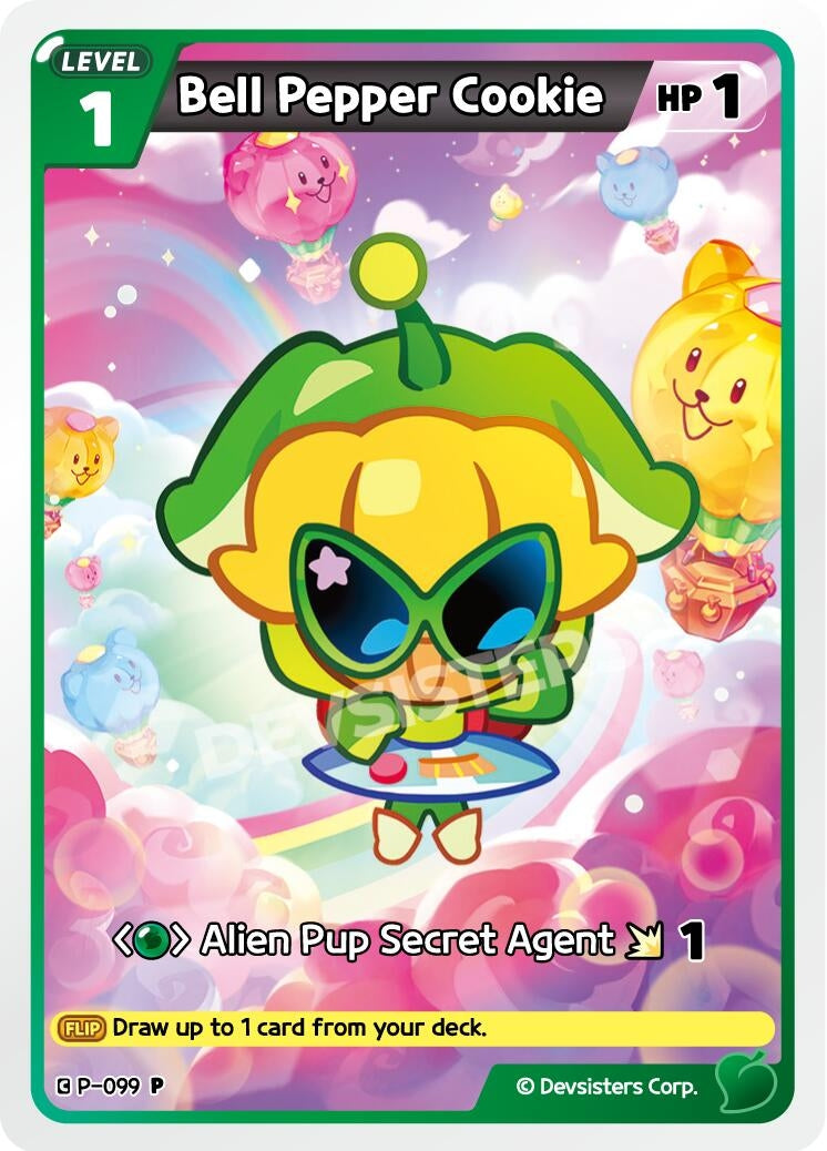 Image for Bell Pepper Cookie (P-099) [Promotion Cards] - CookieRun: Braverse TCG