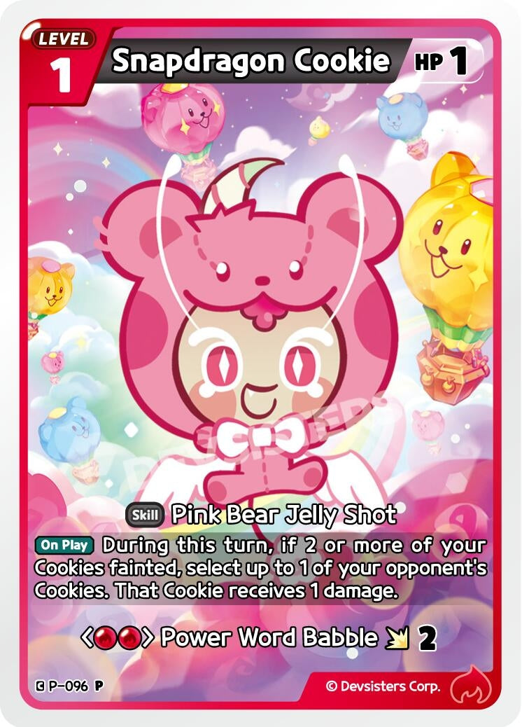 Image for Snapdragon Cookie (P-096) [Promotion Cards] - CookieRun: Braverse TCG