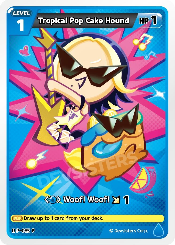 Image for Tropical Pop Cake Hound (P-085) [Promotion Cards] - CookieRun: Braverse TCG