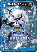 Image for Black Pearl Cookie (Champion) (P-078) [Promotion Cards] - CookieRun: Braverse TCG