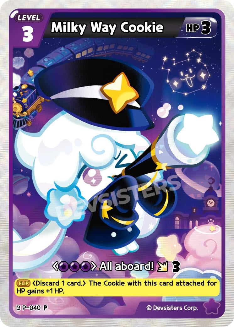 Image for Milky Way Cookie (040) (P-040) [Promotion Cards] - CookieRun: Braverse TCG