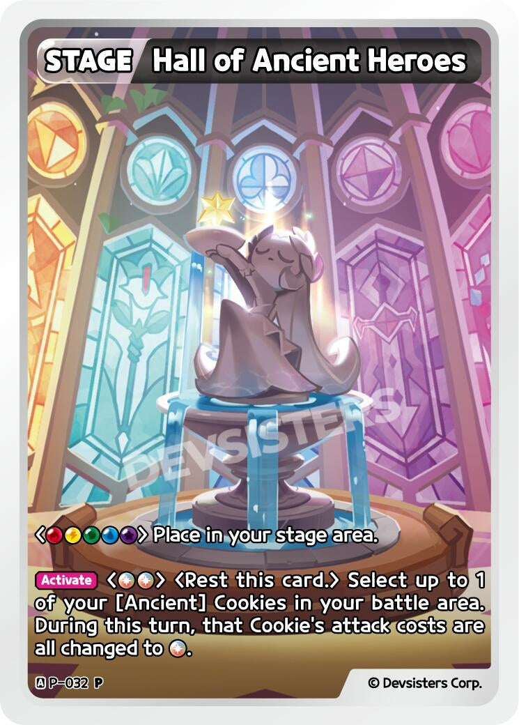 Image for Hall of Ancient Heroes (P-032) [Promotion Cards] - CookieRun: Braverse TCG