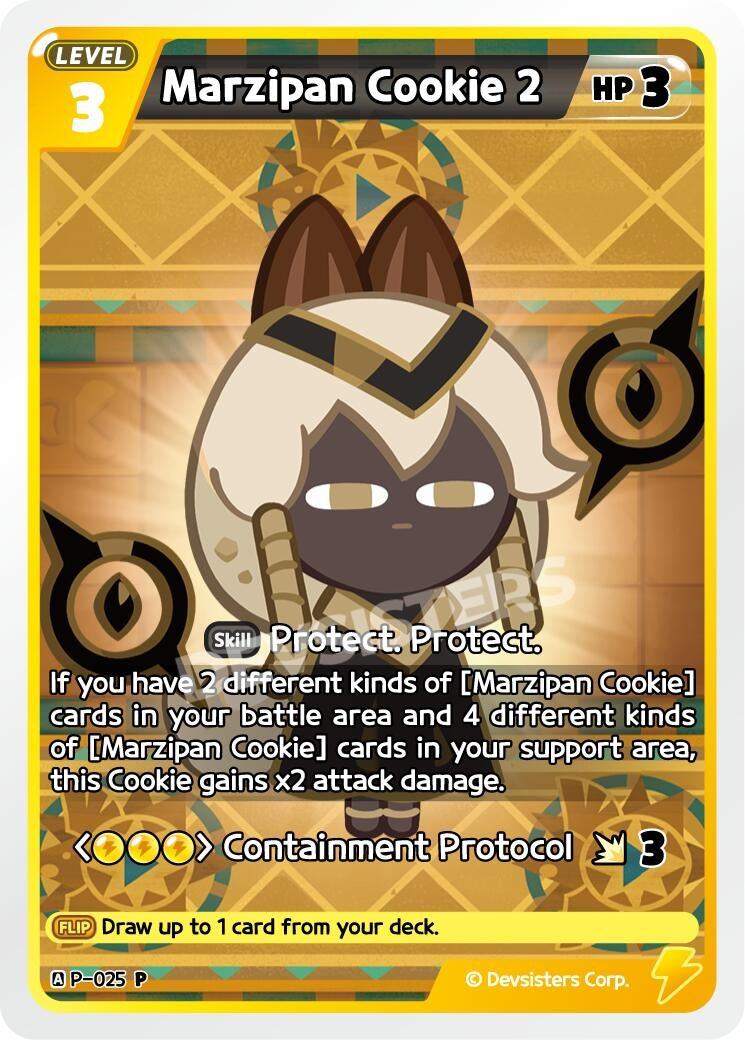 Image for Marzipan Cookie 2 (P-025) [Promotion Cards] - CookieRun: Braverse TCG