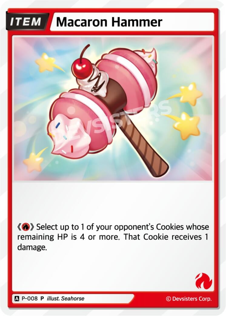 Image for Macaron Hammer (P-008) [Promotion Cards] - CookieRun: Braverse TCG