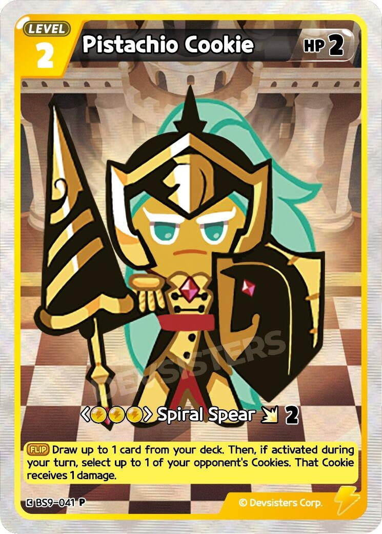 Image for Pistachio Cookie (BS9-041) [Promotion Cards] - CookieRun: Braverse TCG
