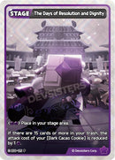 Image for The Days of Resolution and Dignity (BS8-125) [Promotion Cards] - CookieRun: Braverse TCG