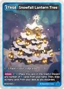 Image for Snowfall Lantern Tree (BS8-100) [Promotion Cards] - CookieRun: Braverse TCG