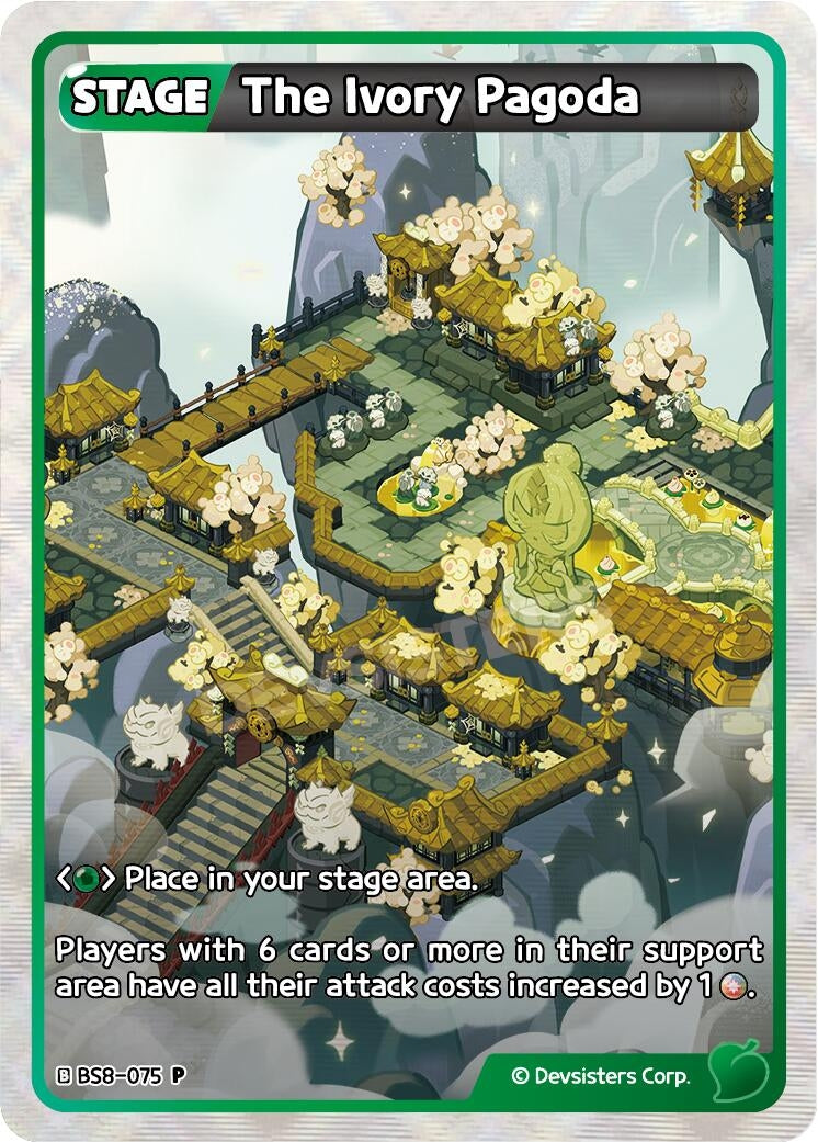 Image for The Ivory Pagoda (BS8-075) [Promotion Cards] - CookieRun: Braverse TCG
