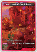 Image for Land of Fire & Ruin (BS8-024) [Promotion Cards] - CookieRun: Braverse TCG