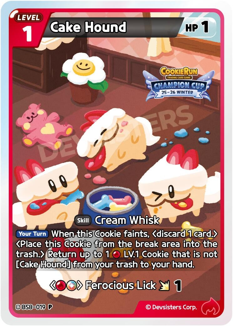 Image for Cake Hound (BS8-019) [Promotion Cards] - CookieRun: Braverse TCG