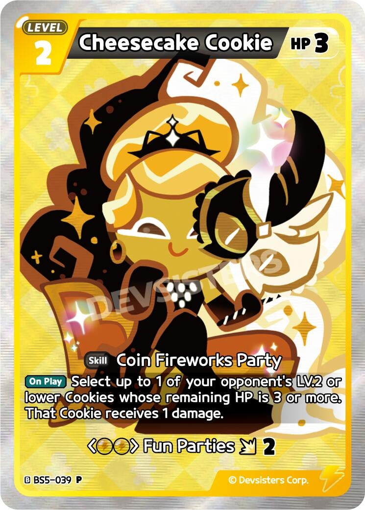 Image for Cheesecake Cookie (BS5-039) [Promotion Cards] - CookieRun: Braverse TCG