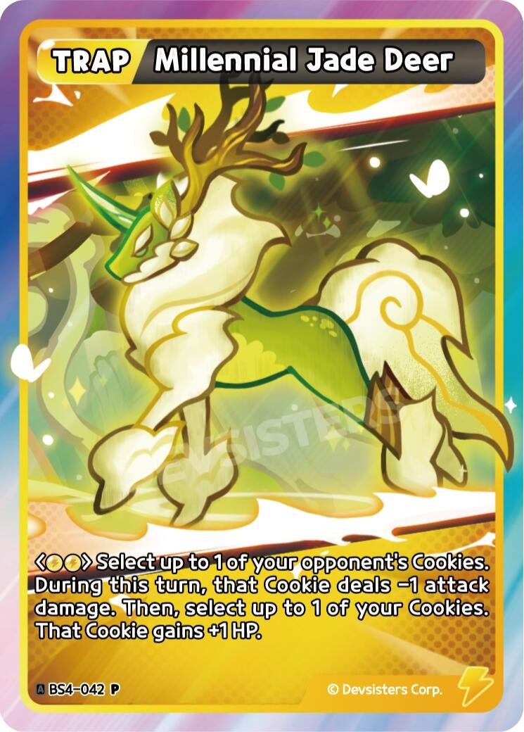 Image for Millennial Jade Deer (BS4-042) [Promotion Cards] - CookieRun: Braverse TCG