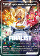 Image for Age of Heroes and Kingdoms (Finalist) (Ver. 2) (BS3-121) [Promotion Cards] - CookieRun: Braverse TCG