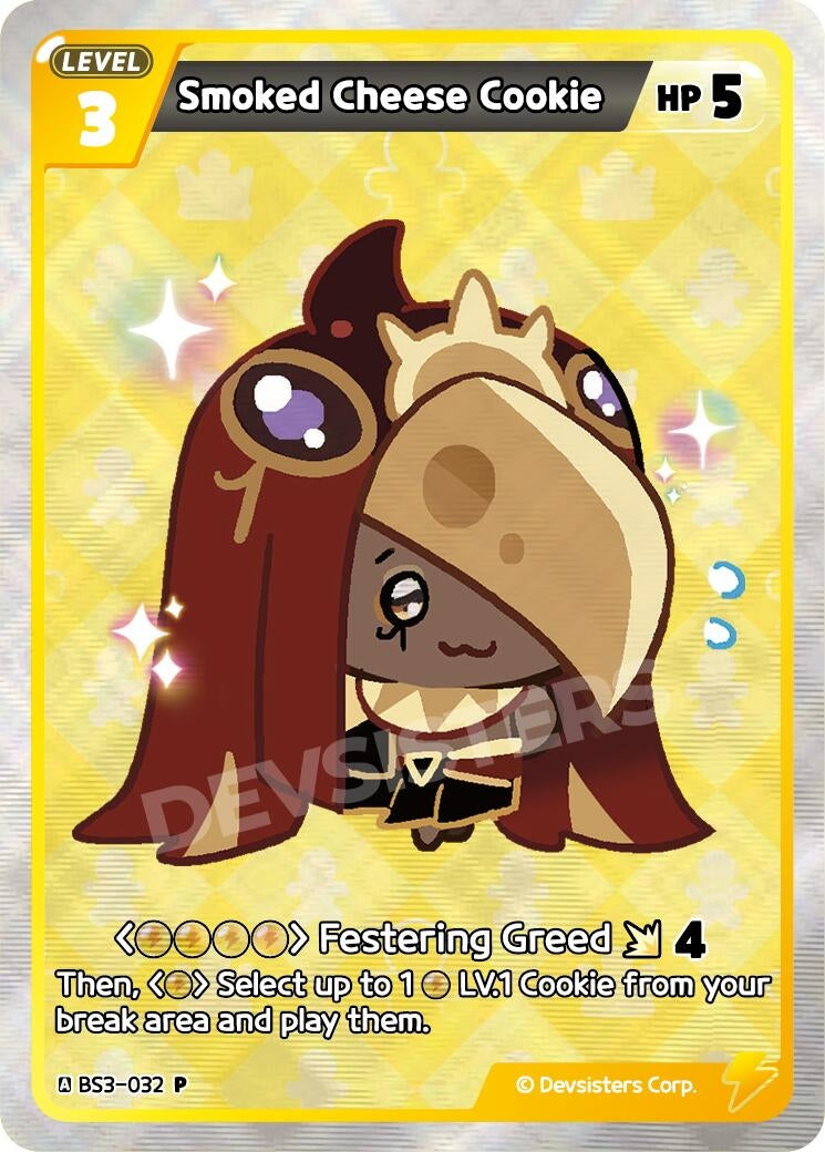 Image for Smoked Cheese Cookie (BS3-032) [Promotion Cards] - CookieRun: Braverse TCG