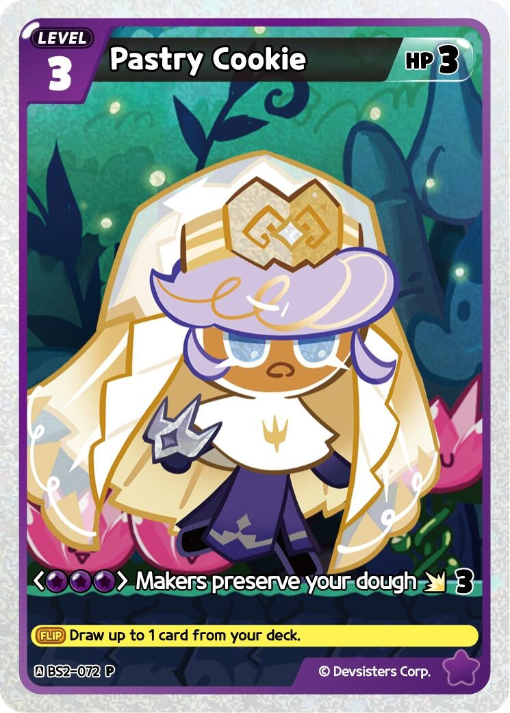 Image for Pastry Cookie (BS2-072) [Promotion Cards] - CookieRun: Braverse TCG