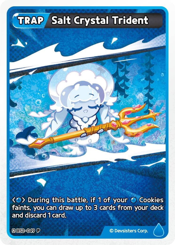 Image for Salt Crystal Trident (BS2-049) [Promotion Cards] - CookieRun: Braverse TCG