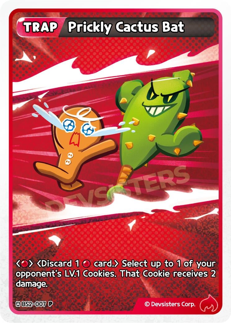 Image for Prickly Cactus Bat (BS2-007) [Promotion Cards] - CookieRun: Braverse TCG