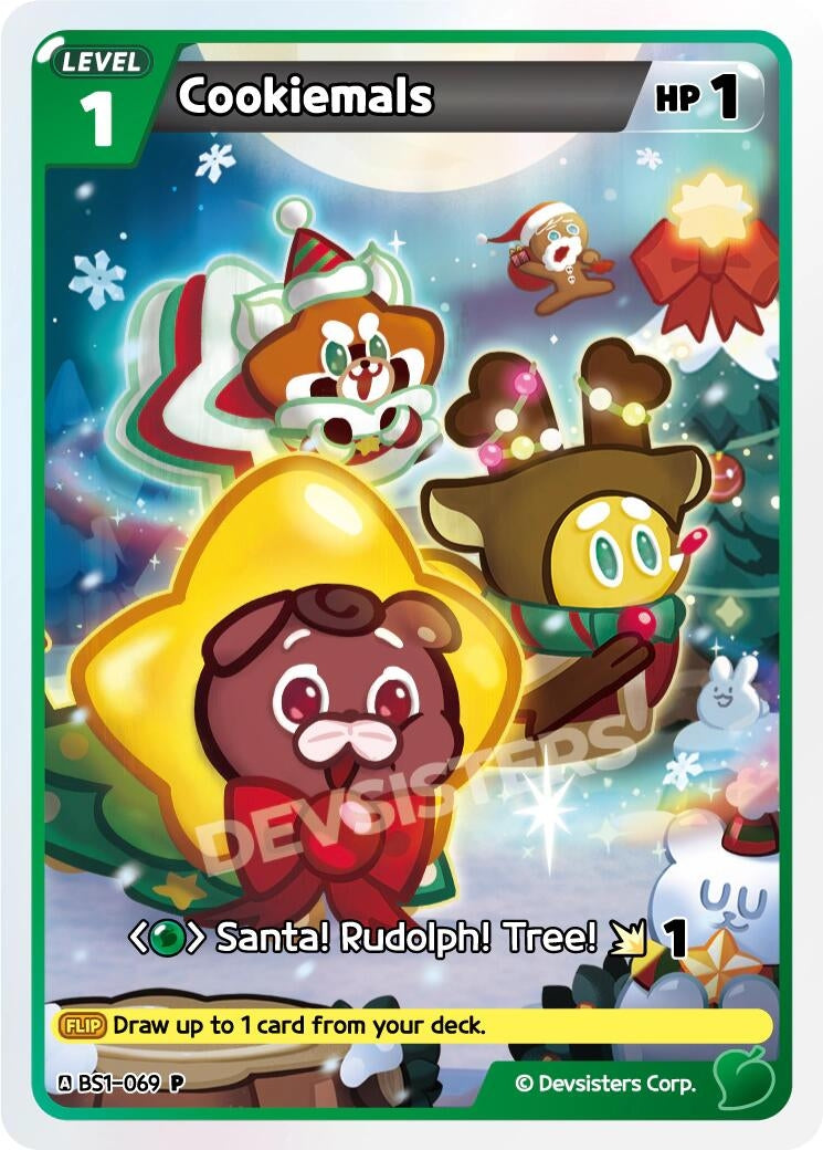 Image for Cookiemals (BS1-069) [Promotion Cards] - CookieRun: Braverse TCG