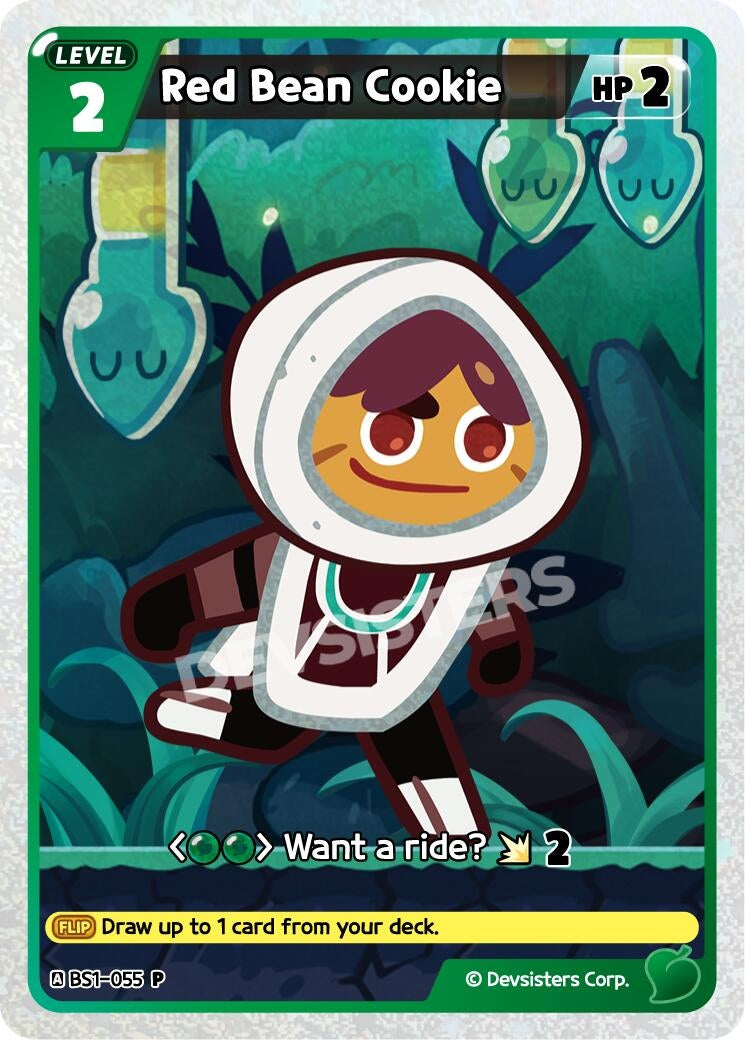 Image for Red Bean Cookie (BS1-055) (BS1-055) [Promotion Cards] - CookieRun: Braverse TCG