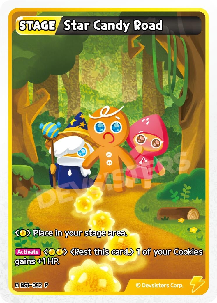 Image for Star Candy Road (BS1-052) [Promotion Cards] - CookieRun: Braverse TCG