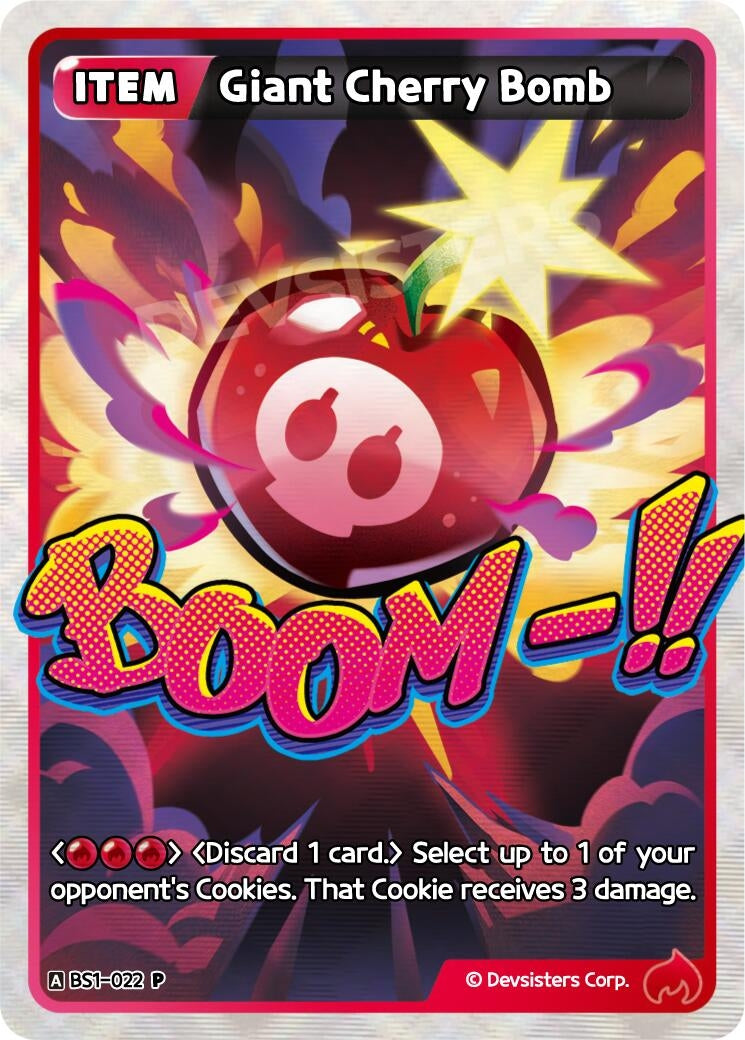Image for Giant Cherry Bomb (BS1-022) [Promotion Cards] - CookieRun: Braverse TCG